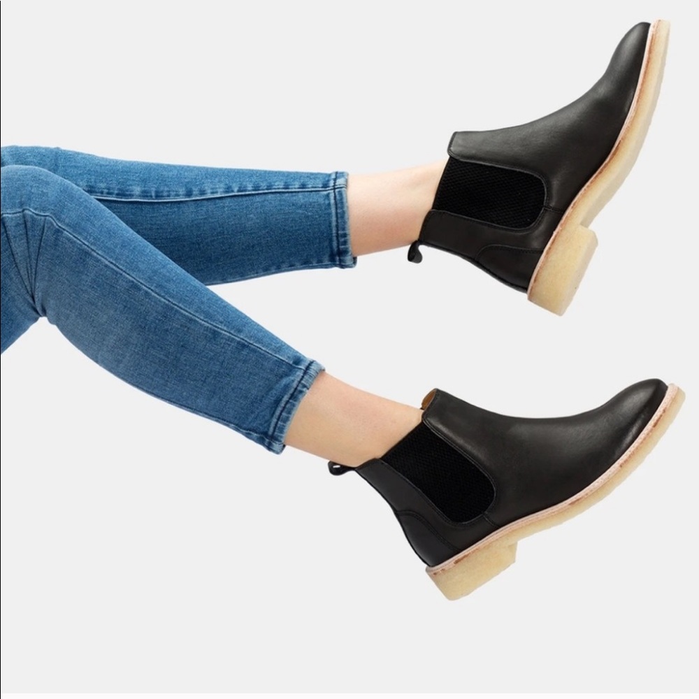 Rollie - Mira Chelsea Black Nubuck Boot